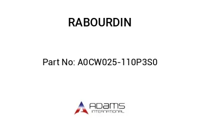 A0CW025-110P3S0
