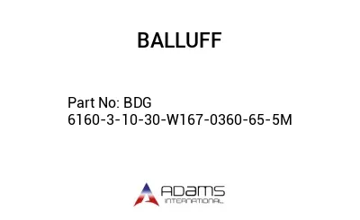 BDG 6160-3-10-30-W167-0360-65-5M									