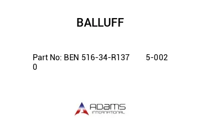 BEN 516-34-R137	5-002	0							