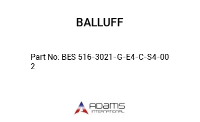 BES 516-3021-G-E4-C-S4-00	2								
