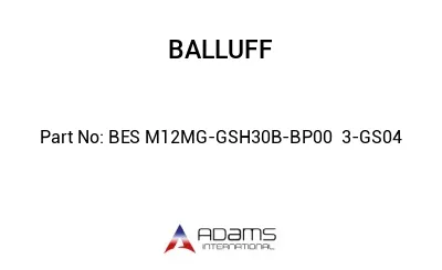 BES M12MG-GSH30B-BP00	3-GS04								
