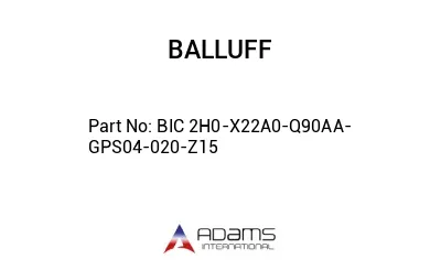 BIC 2H0-X22A0-Q90AA-GPS04-020-Z15									