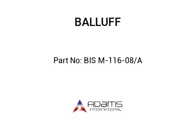 BIS M-116-08/A									