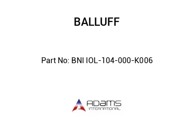 BNI IOL-104-000-K006									